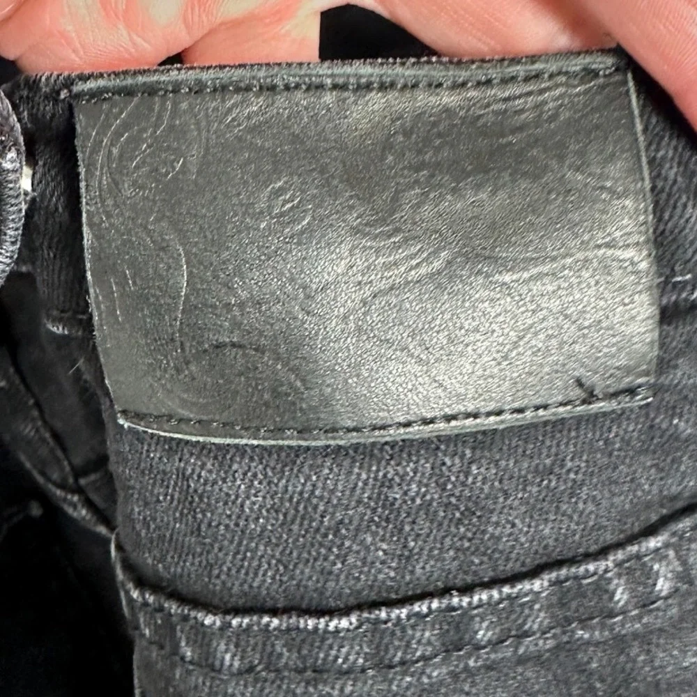 Naked Famous‎ Japanese Denim Black Overalls Womens Size Medium Canada Made Jeans - Picture 9 of 16